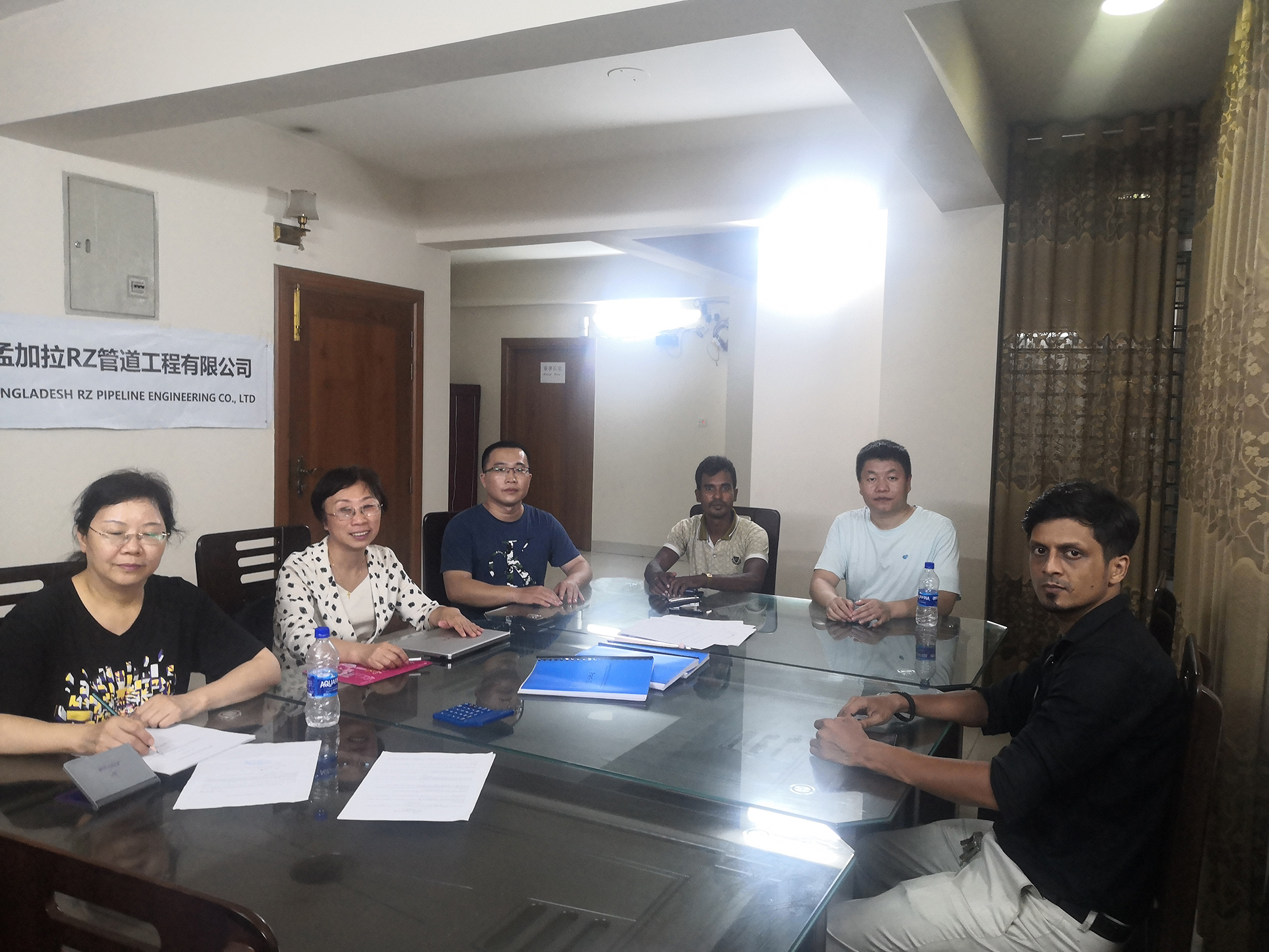 HXQC篤定前行 穩(wěn)步推進(jìn)國際業(yè)務(wù) 系列報(bào)道之二：HXQC為孟加拉RZ管道工程有限公司保駕護(hù)航